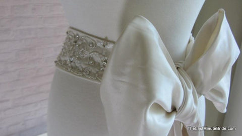 Allure Bridal Sash Style S1