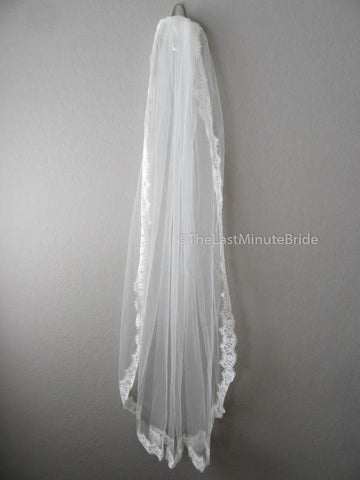 The Last Minute Bride Veil Style #5F-Chantilly