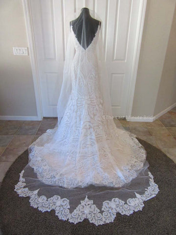 The Last Minute Bride Veil Style: Samantha
