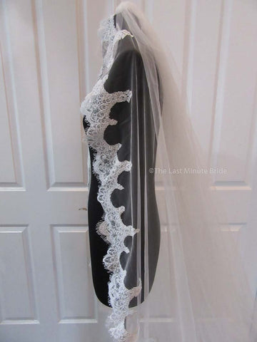 Cathedral Length Veil Style: Alencon