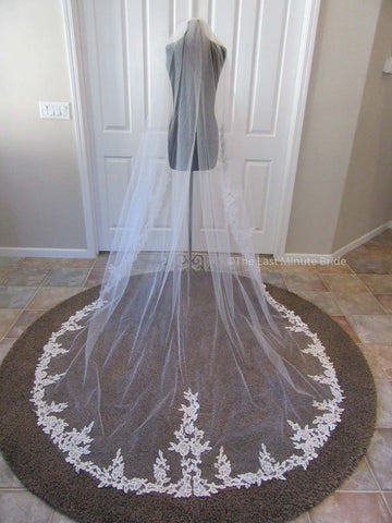 Cathedral Length Veil Style: Lovely Day