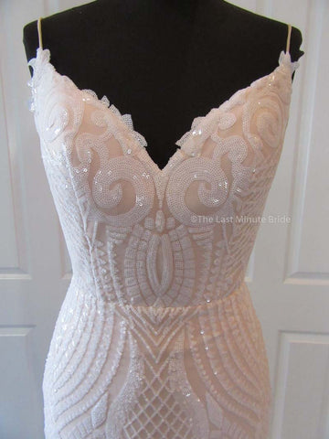 Samantha by The Last Minute Bride (Made to Order Ivory/Nude Size 2 - 34)