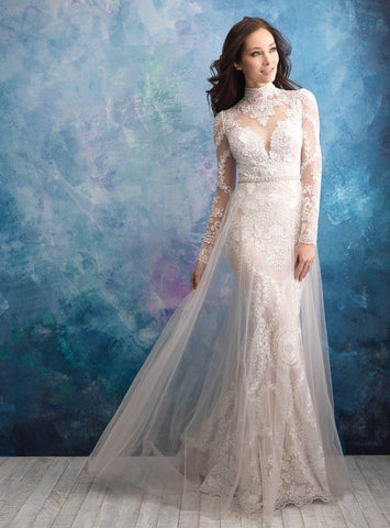 Allure Bridals Style 9567 (Nude/Champ/Iv) In-Stock