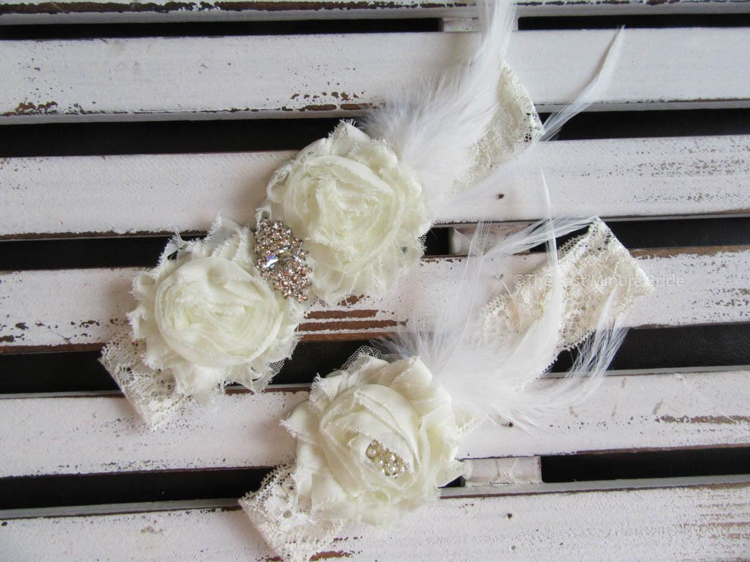 Bridal Garter Style: Flirty (Set) - The Last Minute Bride Bridal Garter Style: Flirty (Set) - The Last Minute Bride