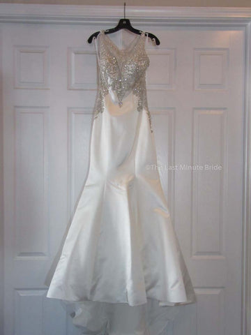 Allure Bridals 9252 Ivory size 8