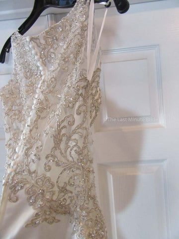 Allure Bridals 9252 Ivory size 8