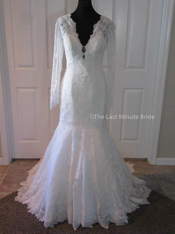 100% Authentic Allure 9260 wedding dress from The Last MinuteBride.