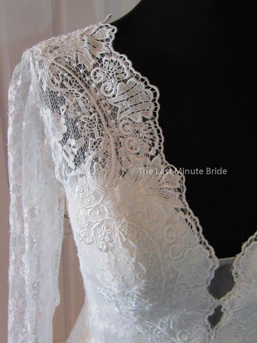 Sheer/ Illusion / Lace Wedding Dress