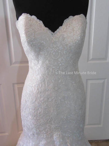  Fit -And- Flare Wedding Dress