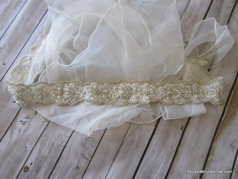 Allure Bridal Sash Style S98