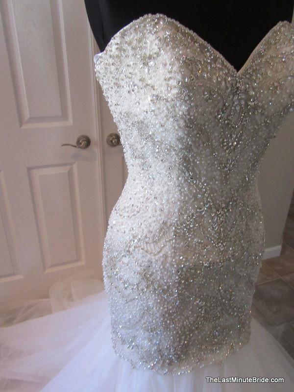 Lace Appliquéd Allure Wedding Dress 9762 