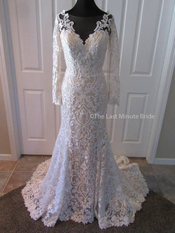 100% Authentic Ashley & Justin style 10451 Wedding Dress