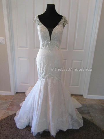  Fit -And- Flare Wedding Dress