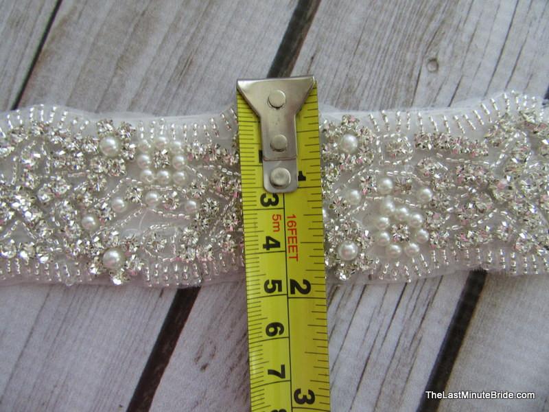 Rhinestone & Pearl Beaded Belt Style: Melbourne - The Last Minute Bride Rhinestone & Pearl Beaded Belt Style: Melbourne - The Last Minute Bride