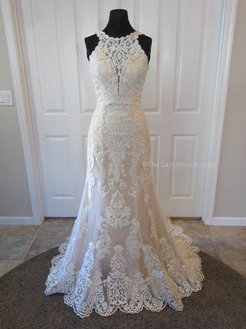 100% Authentic Chloe by The Last Minute Bride Wedding Dress