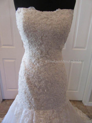 Strapless (Slight Curve) Wedding Dress