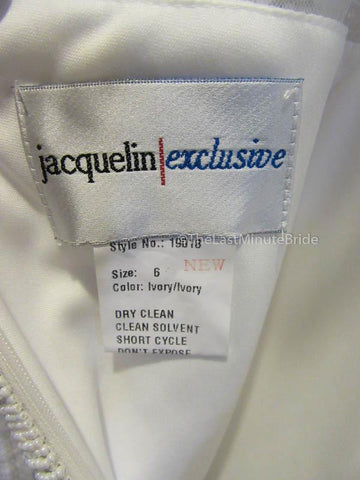 Jacquelin Exclusive Anne Size 6 Ivory