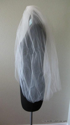 Jennifer Leigh Couture Bridal Veil Style: Crystal