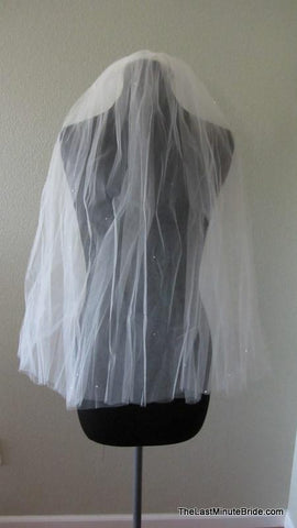 Jennifer Leigh Couture Bridal Veil Style: Crystal