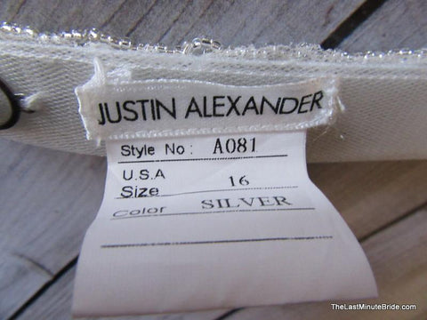 Justin Alexander Bridal Belt Style A081