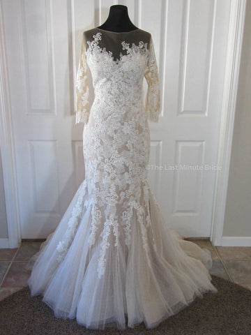 100% Authentic La Sposa Rosa Wedding Dress