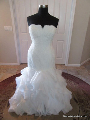  49.5 Hips Wedding Dress