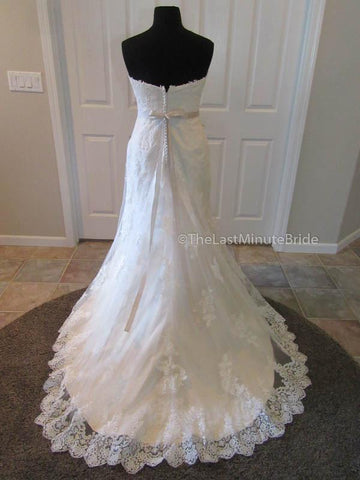  Mid Back  Style Wedding Dress
