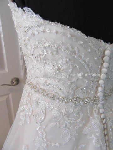  45.5 Hips Wedding Dress