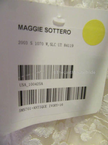 Maggie Sottero Sybil 5MS701 size 16