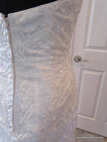 45.5 Hips Wedding Dress