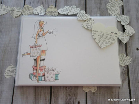 Bride to Be Notecard Boxed Set - Blonde Edition