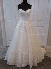 Mori Lee wedding dress 2674 Ivory color with length 58