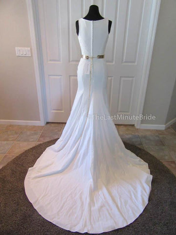 Capped Sleeve Wedding Dress