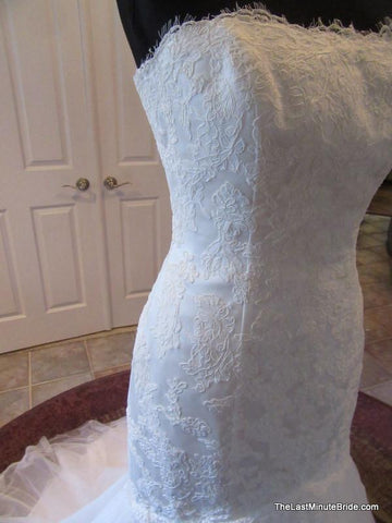 Strapless (Slight Curve) Bridal Gown