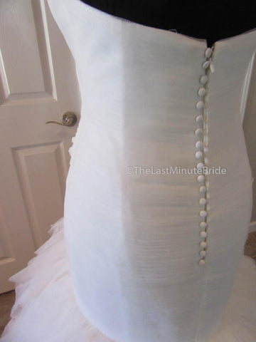 Mid Back Wedding Dress