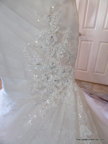 38.5 Hips Bridal Dress