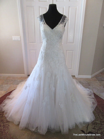  A-line Silhouette Bridal Gown
