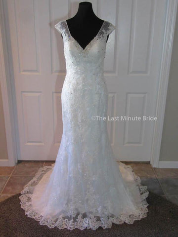100% Authentic Sophia Tolli Leigh Y21432 wedding dress from The Last Minute Bride.