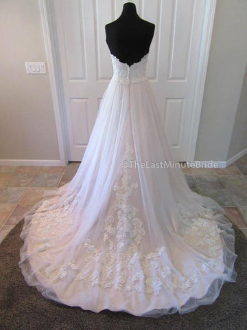  39.5 Hips Wedding Dress