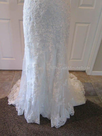 37.5 Hips Wedding Dress