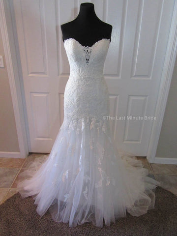 100% Authentic Stella York Wedding Dress from The Last Minute Bride