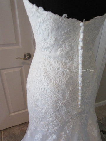  39.5 Hips Wedding Dress