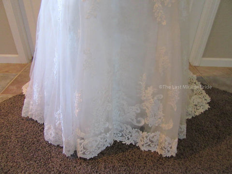 22 Label Size Wedding Dress