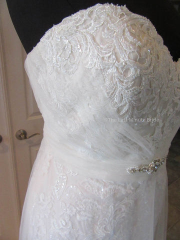  A-line Silhouette Wedding Dress