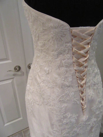 Corset Back Wedding Dress