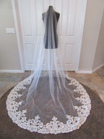 Cathedral Length Veil Style: Bold and Beautiful