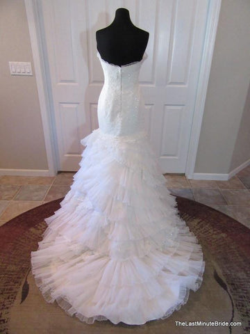 Strapless Sleeve Style Bridal Gown
