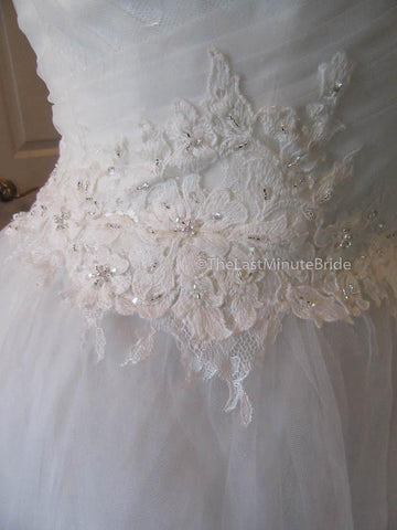 32.5 Waist Wedding Dress