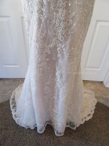 Sottero & Midgley Style Marcelle 8SS782 w/Detachable Overskirt