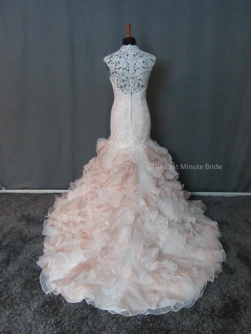 david tutera pink wedding dress David Tutera 215269
